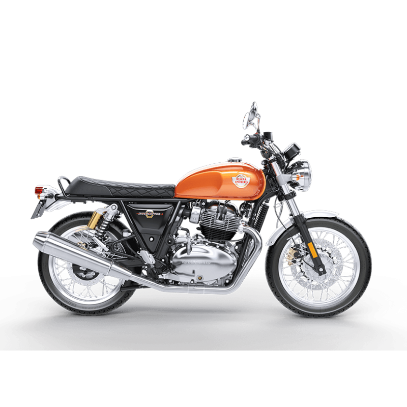 Interceptor 650 Orange Crush