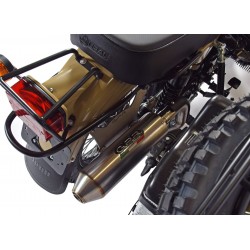 Protective basket rear light black