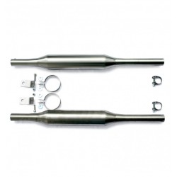 Exhaust 2in2 Slip On Stainless Steel