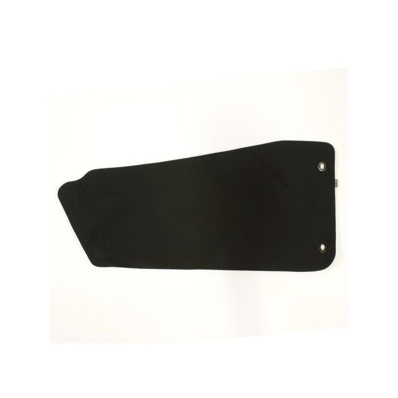 Sidecar entrance cover magnetic, imitation leather black