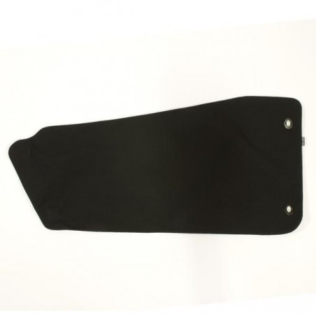 Sidecar entrance cover magnetic, imitation leather black