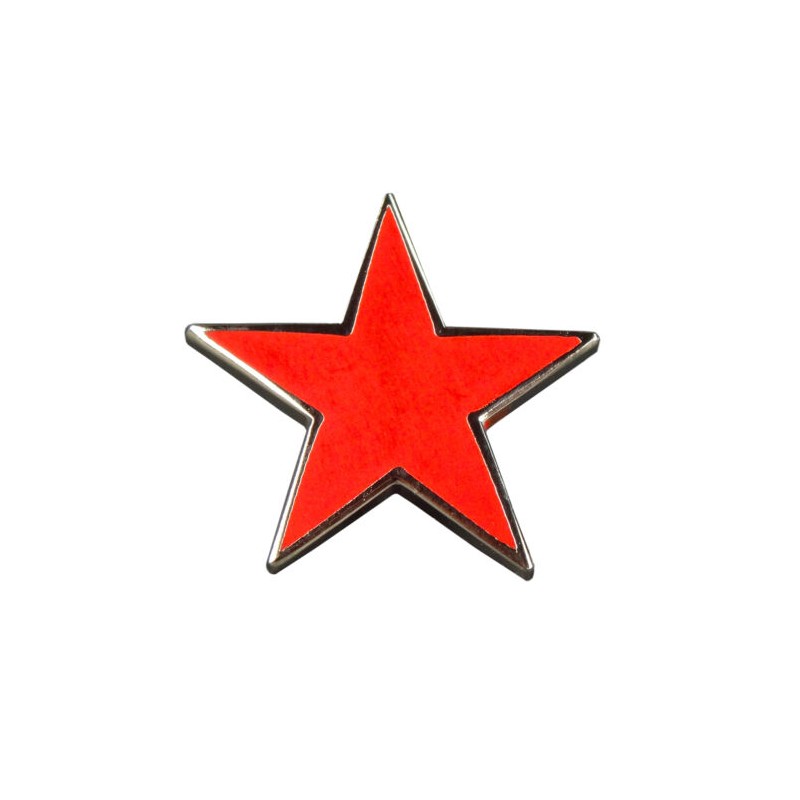 Lapel Pin Red Star