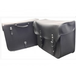 Satteltaschen Set schwarz...