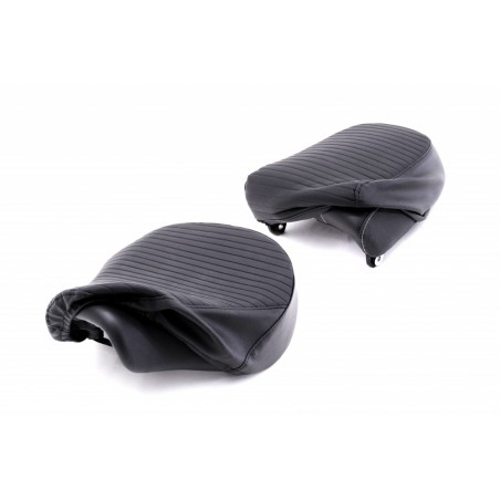 Seat protective cover set black Meteor