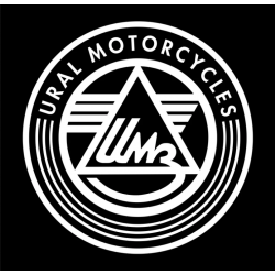 Ural T-Shirt IMZ-Logo schwarz