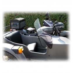 Sidecar Windscreen, black, textile from 2013