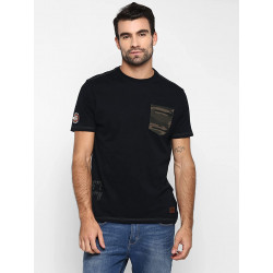 Royal Enfield Camo MLG T-Shirt Black