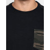 Royal Enfield Camo MLG T-Shirt Black