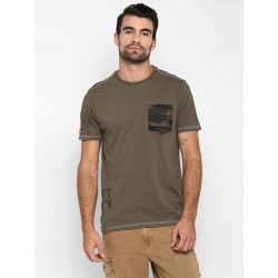 Royal Enfield CAMO MLG T-shirt Dark Olive