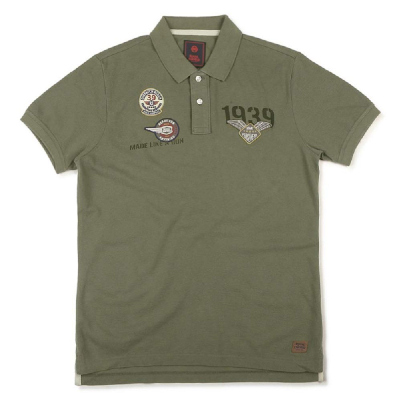 Royal Enfield Rider Polo T-Shirt Dispatch Light Olive