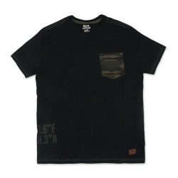 Royal Enfield Camo MLG T-Shirt Black