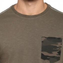 Royal Enfield CAMO MLG T-shirt Dark Olive