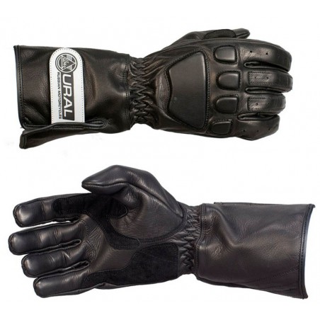 Gloves leather with Ural logo