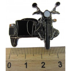 Lapel pin Ural front view