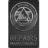 Blechschild Ural Motorcycles Repairs