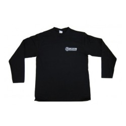 Longsleeve Shirt black with Logo
