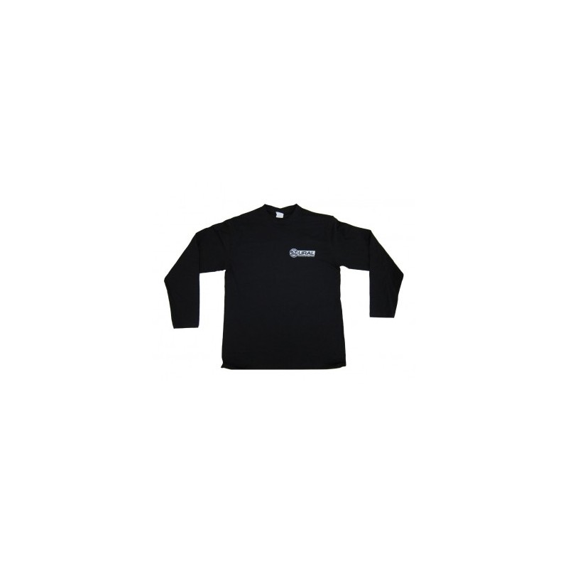 Longsleeve Shirt black with Logo