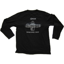 Longsleeve Shirt black with Logo