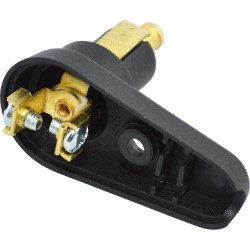 DIN angle connector