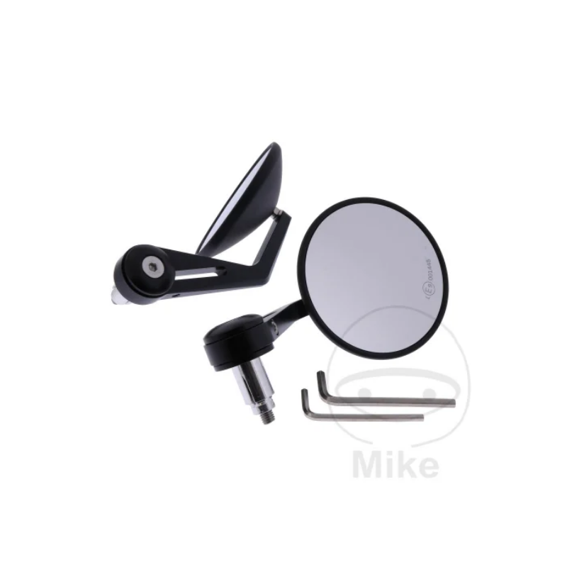 Handlebar end mirrors JMP black