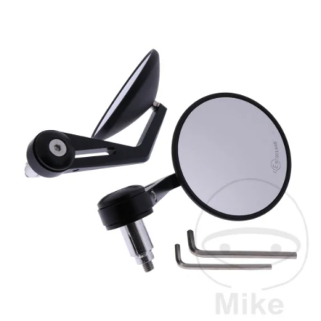 Handlebar end mirrors JMP black