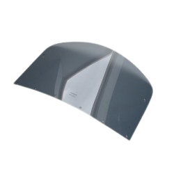 windscreen for sidecar windshield, smoke grey