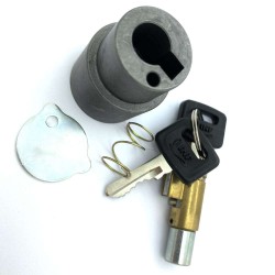 Handlebar lock with two keys