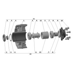 Driving flange from 2014