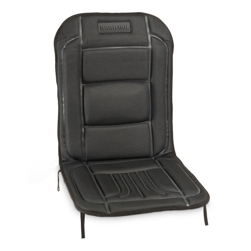 Seat cushion heatable 12V black
