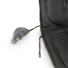 Seat cushion heatable 12V black