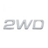 2WD sticker black