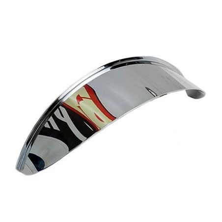 Headlight visor chrome