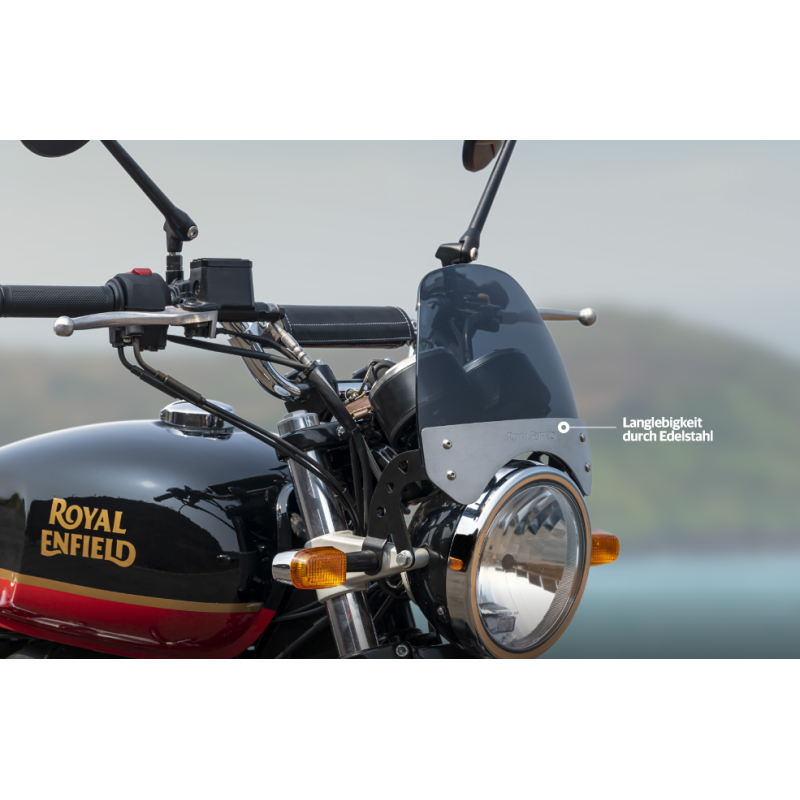 Royal Enfield Interceptor 650 Handlebar Brace Pad – Genuine Black Finish, Made In India