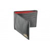 Royal Enfield Brieftasche/Portemonnaie Leder schwarz