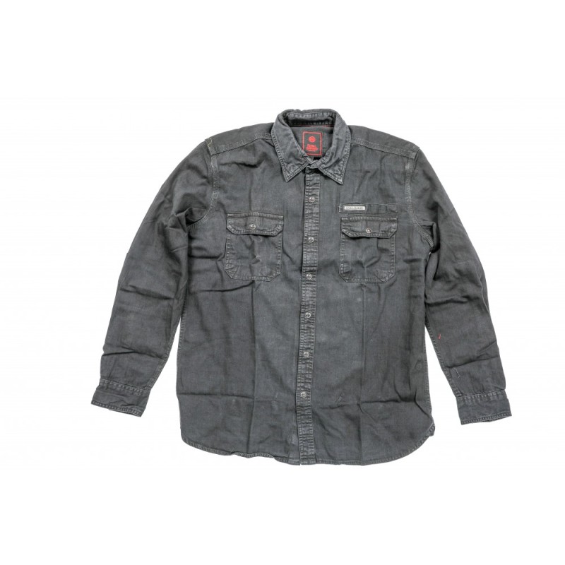 Royal Enfield Shirt Black Mid Wash