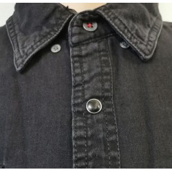 Royal Enfield Shirt Black Mid Wash