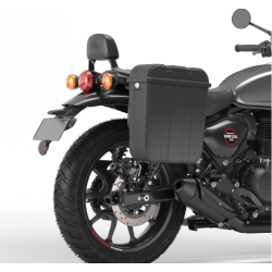 PASSENGER BACKREST PAD, BLACK Hunter 350