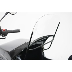 Sidecar Windscreen, black, textile from 2013