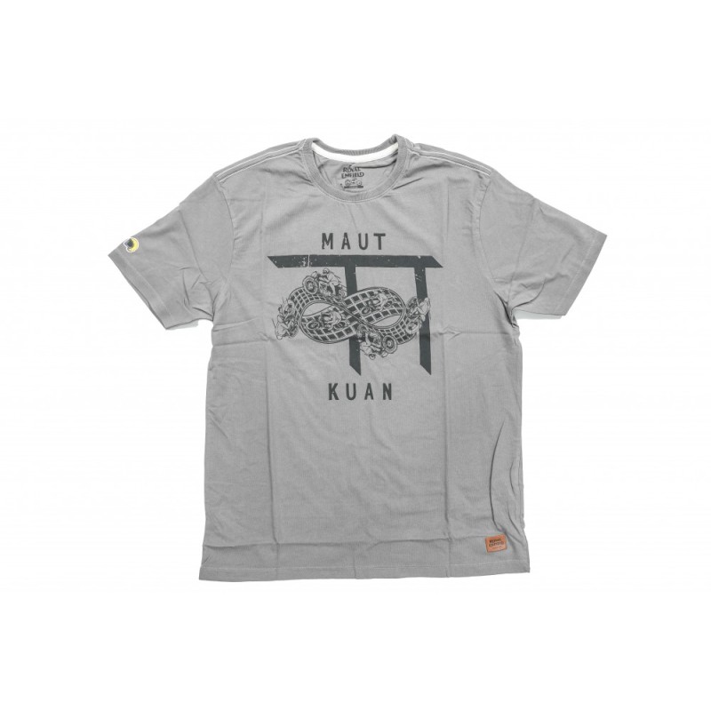 Royal Enfield T-Shirt Maut Ka Kuan grau