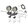 LED Auxiliary Headlight Set URAL Dual