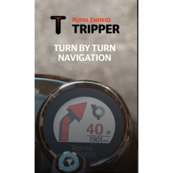 Turn by Turn Navigation mit Halter Classic 350
