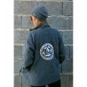 Fleece Sweater Asphalt with Ural Logo