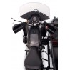 Windshield Metal fairing, black glossy