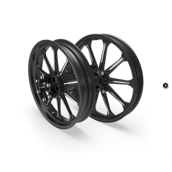 Black Style 2 Alloy Wheels Set 19"/18"