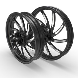 Black Style 1 Alloy Wheels Set 19"/18"