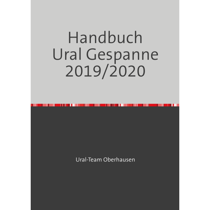 Manual user guide book 2019/2020 german