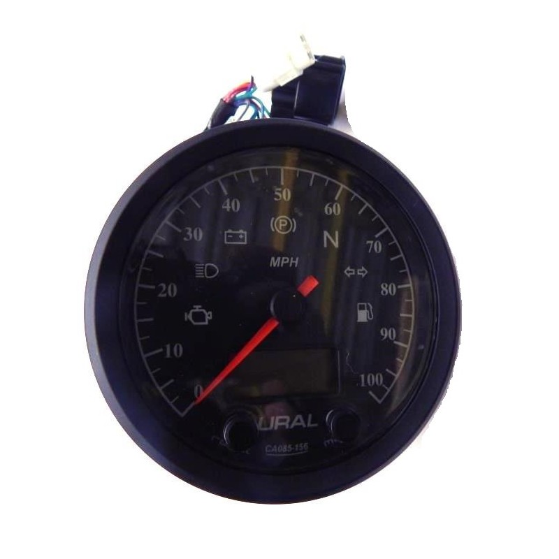 Digital speedometer from 2017