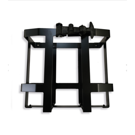 Bracket for steel jerrycan, black