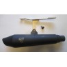 Slip on GPR silencer, high position, black, from 2021