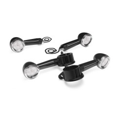 BLACK LED INDICATORS (4 Stk)